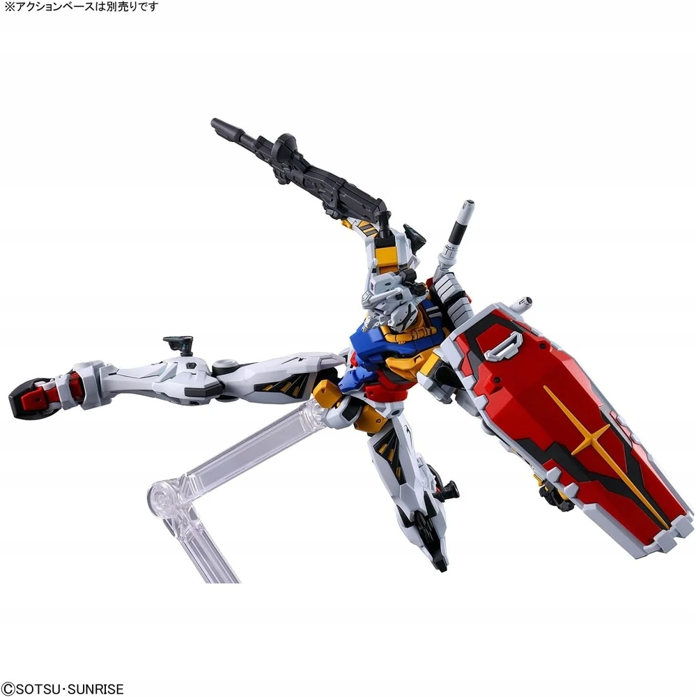 Bandai RX-78-02 Baltas Gundam 1/144 plastikinis Gunpla rinkinys
