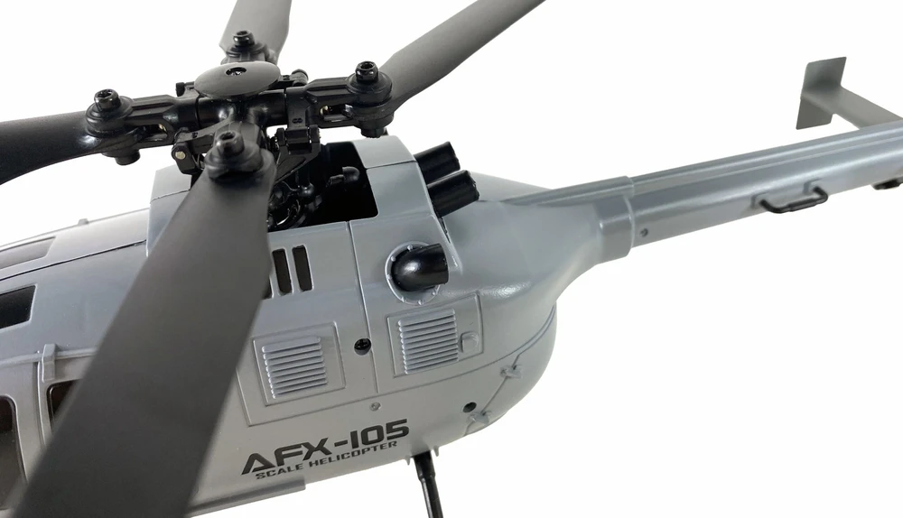 „Amewi AFX-105“ radijo bangomis valdomas (RC) vertikalaus kilimo ir tūpimo (VTOL) orlaivis (25319)