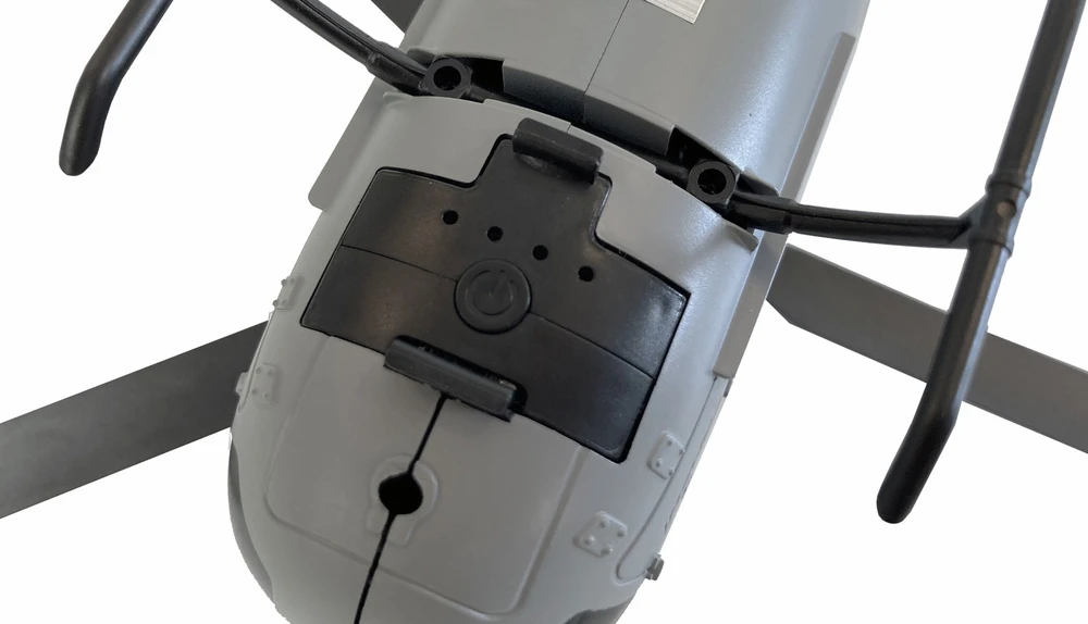 „Amewi AFX-105“ radijo bangomis valdomas (RC) vertikalaus kilimo ir tūpimo (VTOL) orlaivis (25319)