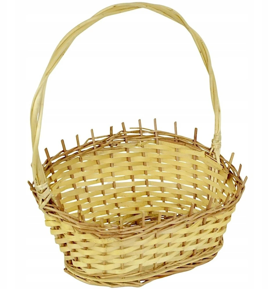 SASKA GIFT AND DECOR DOVANŲ KREPŠYS 44x19x46CM NATŪRALUS