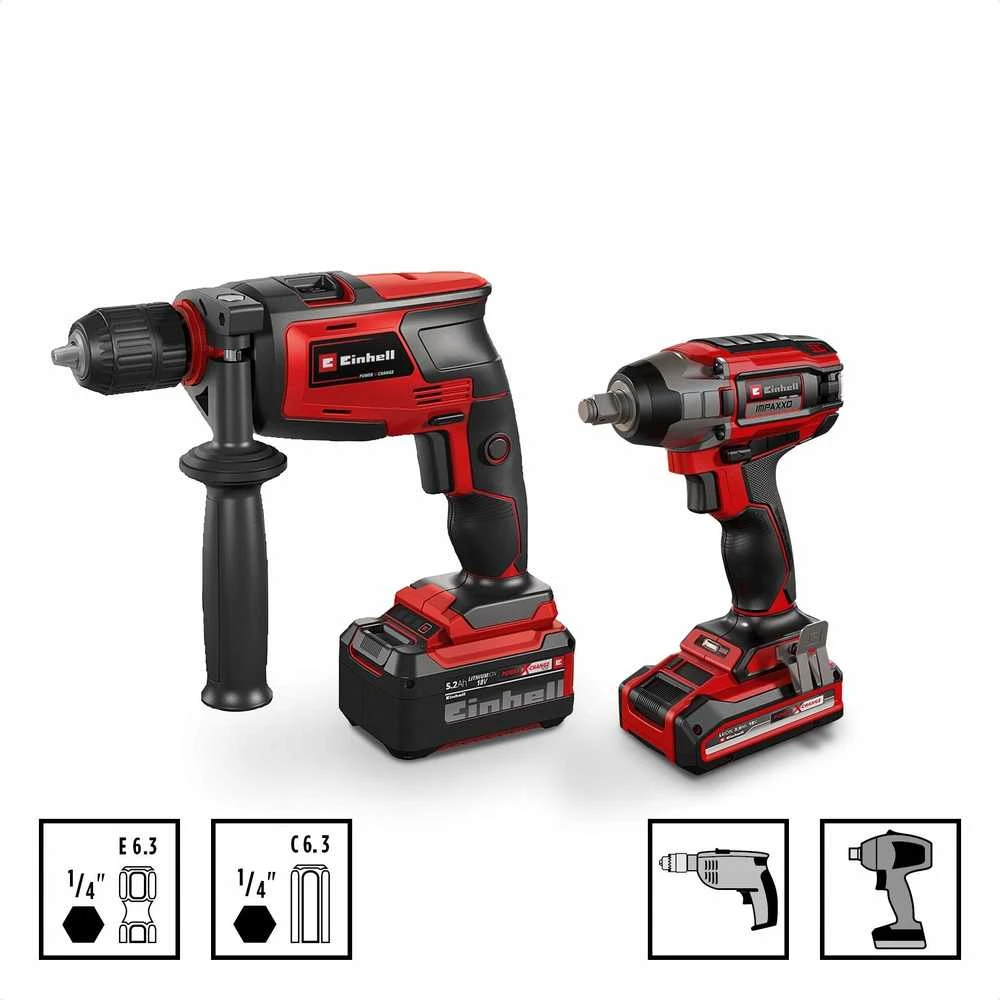 Grąžtas Einhell grąžtų RINKINYS GRĄŽŲ IR GRĄŽŲ 33 Vnt. M-CASE 49108753