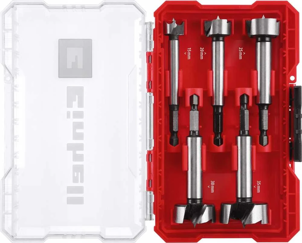 Grąžtas Einhell grąžtų rinkinys FORSTNERIO grąžtai 5 vnt. M-CASE 49706003