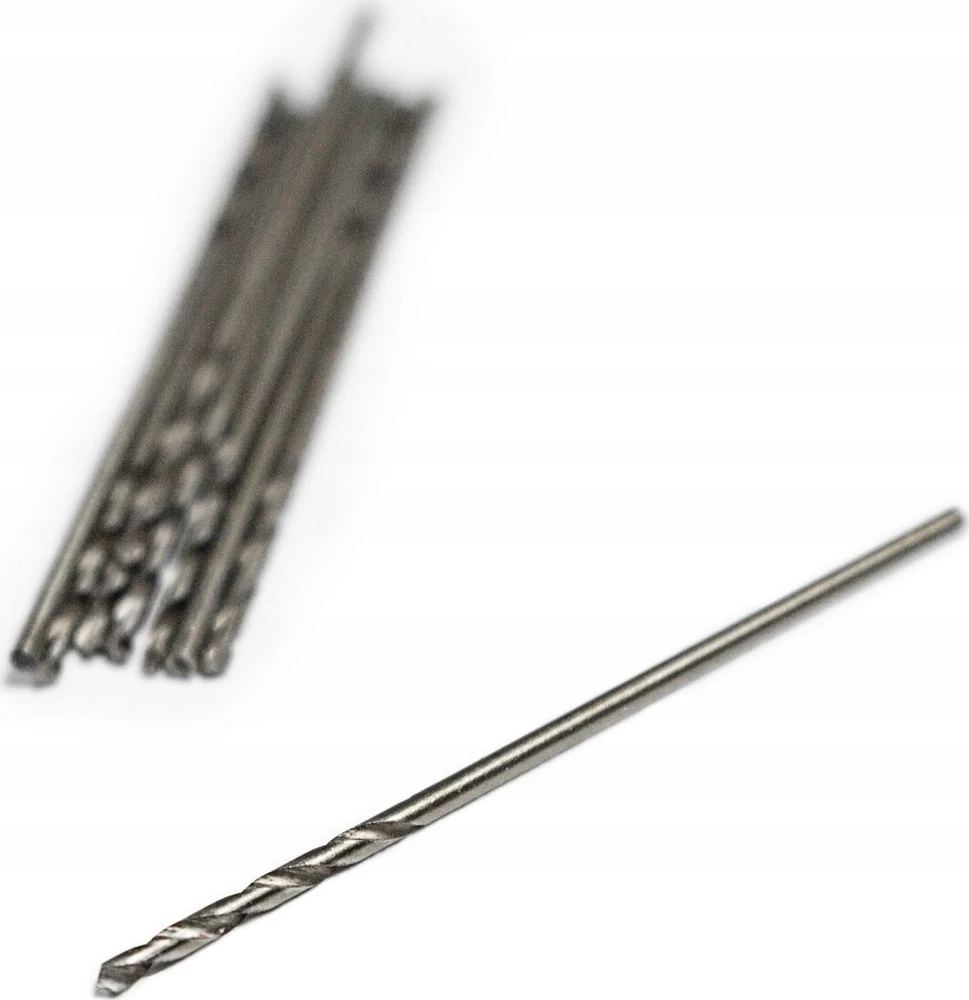 Grąžtas Forsage Sėjamosios 1,5 mm grąžtų rinkinys 10 vnt. metaliniai grąžtai vnt) plastikiniame dėkle