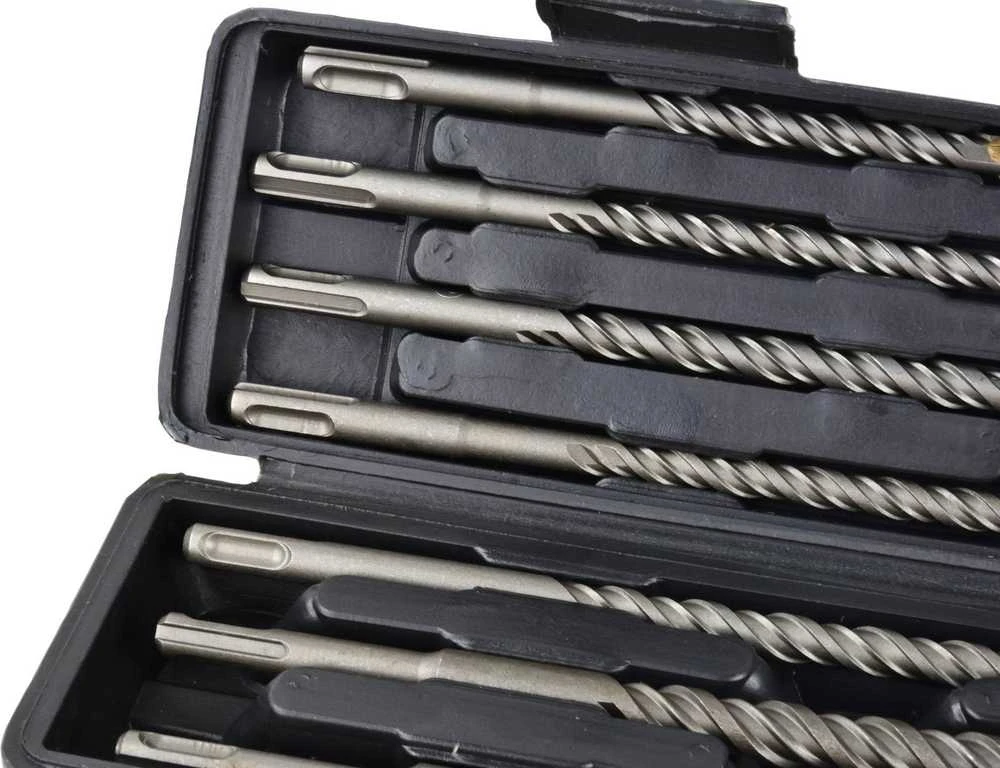 Grąžtas Geko betono grąžtų SDS+ 5 6 10 12 16 8 20 mm rinkinys (vx5229)