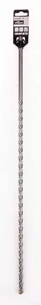 Wiertło SDS Plus dvigubas spiralinis betono grąžtas 12 x 600 mm