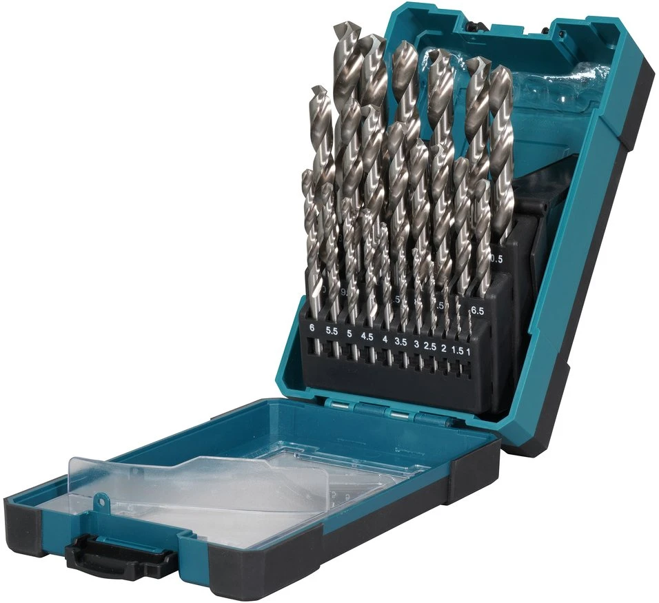 Grąžtas Makita HSS-GS metalo grąžtų rinkinys, 25cnt (1-13mm) D-78368