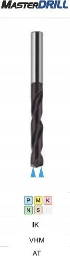 Grąžtas Ratas Fanar WHEEL WEGLIK UŽ 8,50 61/103MM 5xD HA10 VHM AT IK MASTERDRILL DIN 6537