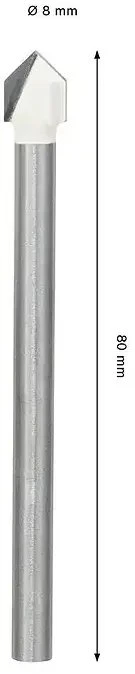 Bosch Grąžtas plytelėms CYL-9 8x80mm, 1 vnt.