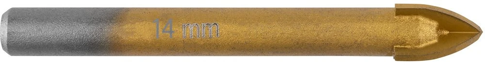 Graphite Wiertło TiN universalus grąžtas, 14 mm