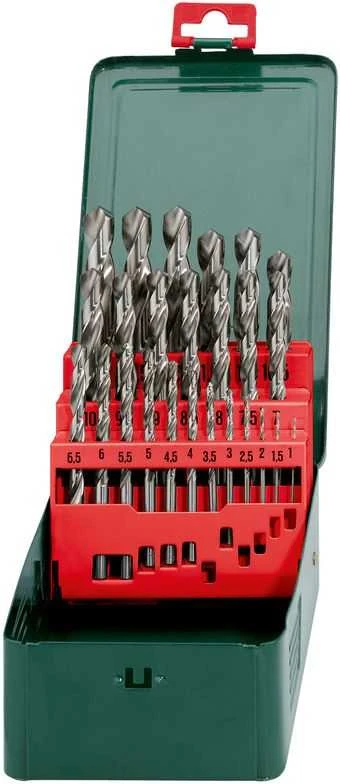 Metabo grąžtų rinkinys metalui HSS-G 25 vnt. 1-13 mm