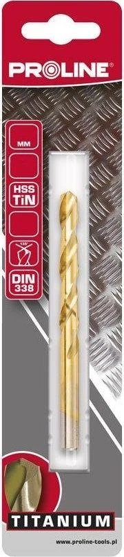 HSS-TiN metalo grąžtas Prof. 6,0 mm Proline