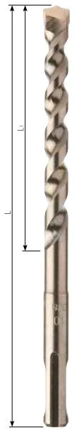 Grąžtas Rawlplug Kaištis 8X260X200MM SDS+ GRĄŽIMAS