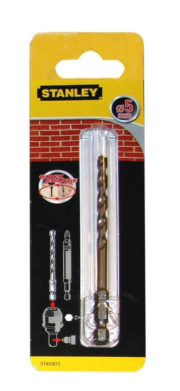 Grąžtas „STANLEY" MASONRY HEX 6 x 69 mm