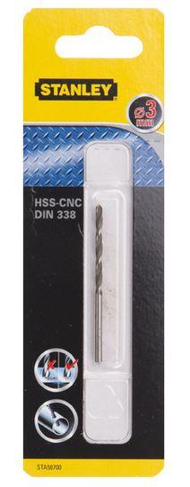 Stanley Wiertło HSS-CNC metalo grąžtas, kurio skersmuo = 7,5 mm