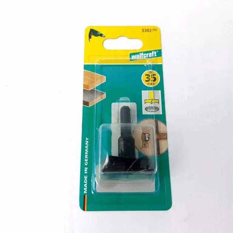 Furnitūros skylių grąžtas Wolfcraft 3302000; 35x53 mm