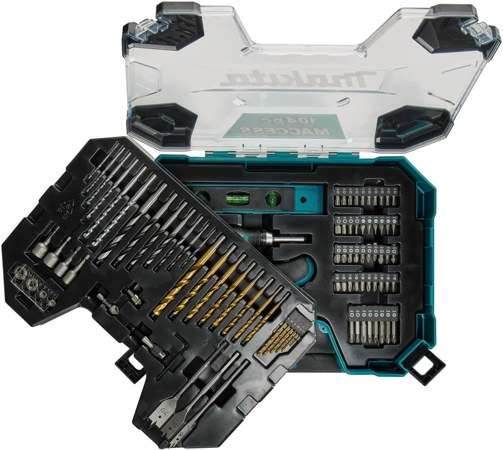 Grąžtas Makita MACCESS Grąžtų ir sukimo antgalių rinkinys 171 vnt. E-22604