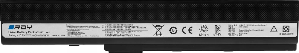 Green Cell Žalias Cell Akumuliatorius RDY A32-K52 į Asus A52 A52F A52N K42 K52 K52D K52F K52J