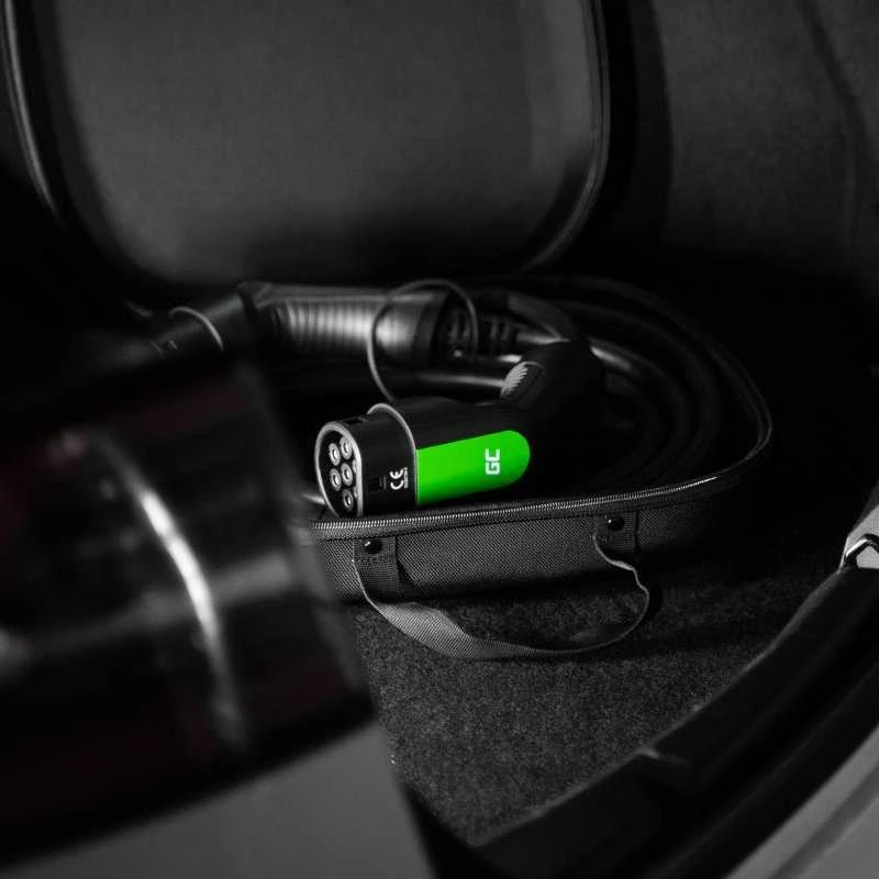 Green Cell Žalias Cell Kabelis Žalias Cell GC Type 2 3.6 kW 5 metrų, skirtas įkrauti EV / PHEV