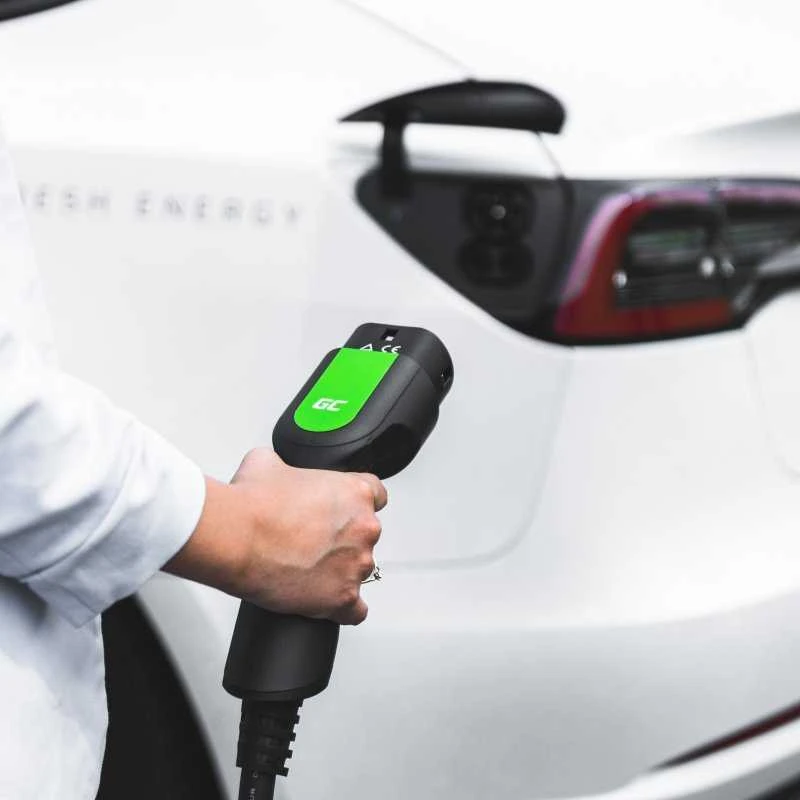 Green Cell Žalias Cell Kabelis Žalias Cell GC Type 2 3.6 kW 5 metrų, skirtas įkrauti EV / PHEV