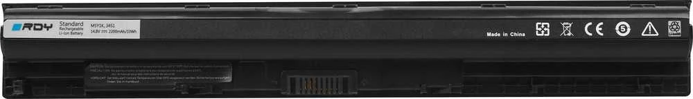 Nešiojamo kompiuterio baterija RDY M5Y1K, skirta Dell Inspiron 15 3568 3555 3558 5551 5552 5555 5558 5559 17 5755 5758 5759 Vostro 3558 3568