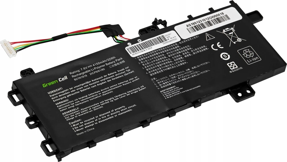 Asus Žalias Cell AS165