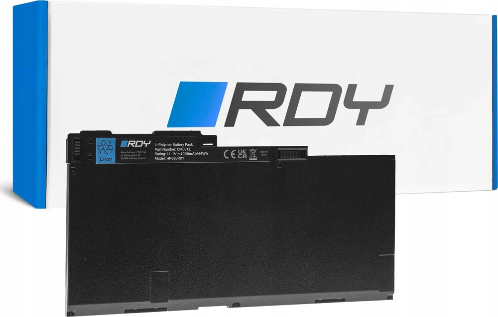 Žalias Cell RDY nešiojamojo kompiuterio baterija CM03XL, skirta HP EliteBook 745 G2 750 G1 G2 755 G2 840 G1 G2 845 G2 850 G1 G2 855 G2 ZBook 14 G2