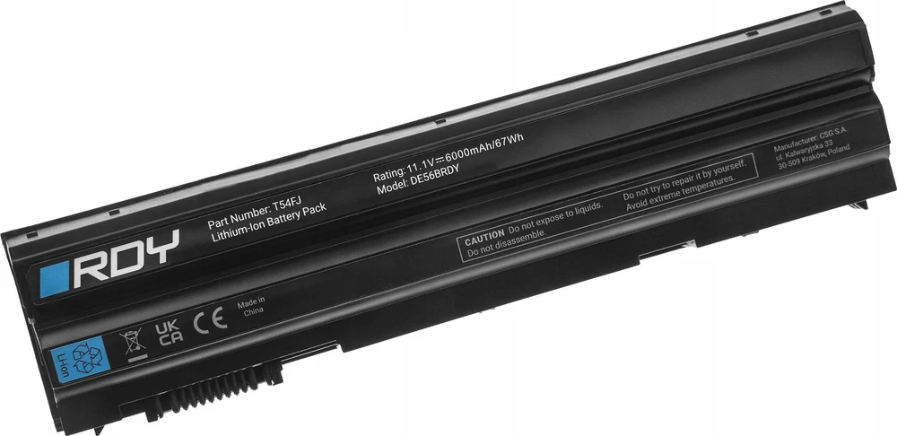 Green Cell Bateria RDY T54FJ 8858X do Dell Inspiron 17R 5720 7720 Vostro 3460 3560 Latitude E6420 E6430 E6520 E6530 E5520 E5530