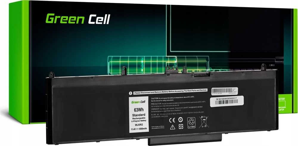 Green Cell Žalias Cell Žalias CELL baterija WJ5R2 4F5YV 11.4V