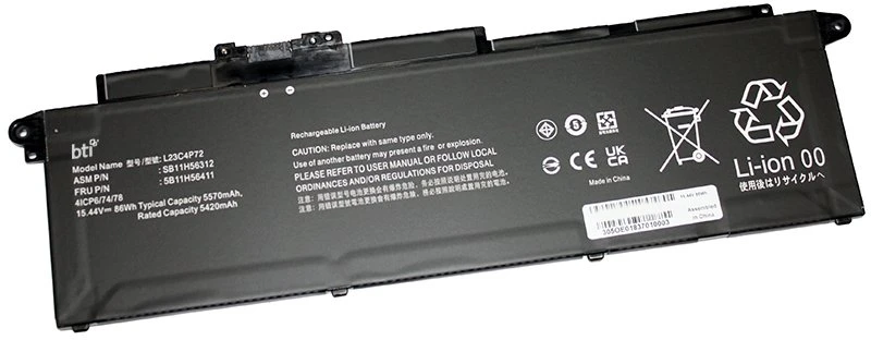 Green Cell BTI 4 CELL L23C4P72 BATTERY FOR - LENOVO THINKPAD P16S G4 THINKPAD