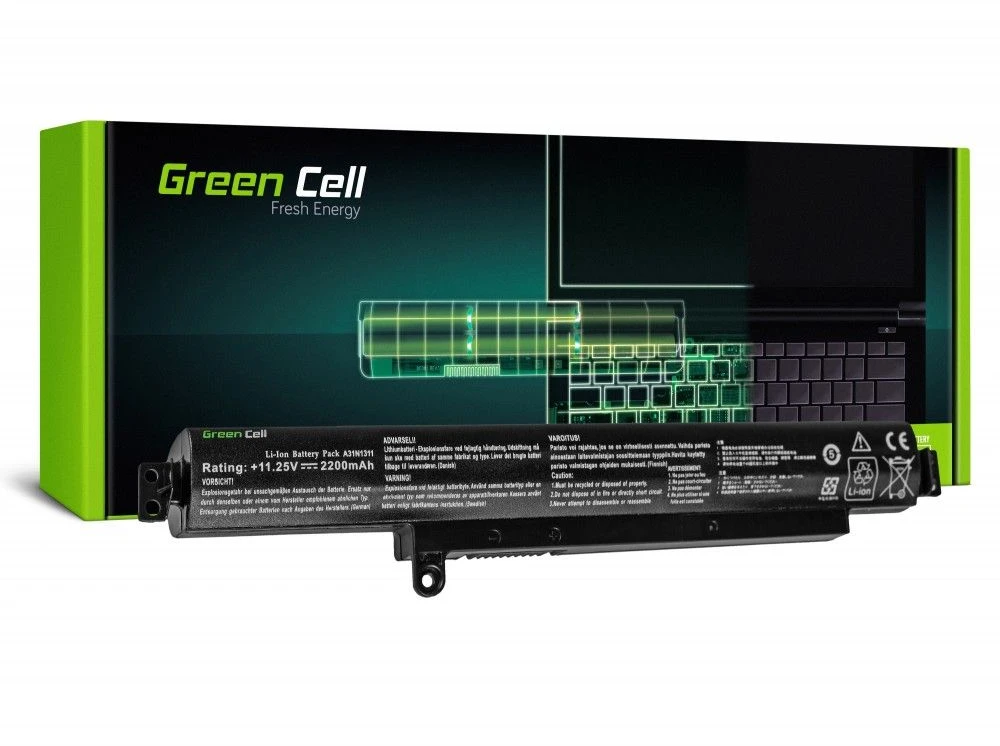 Asus Žalias Cell LE125V2