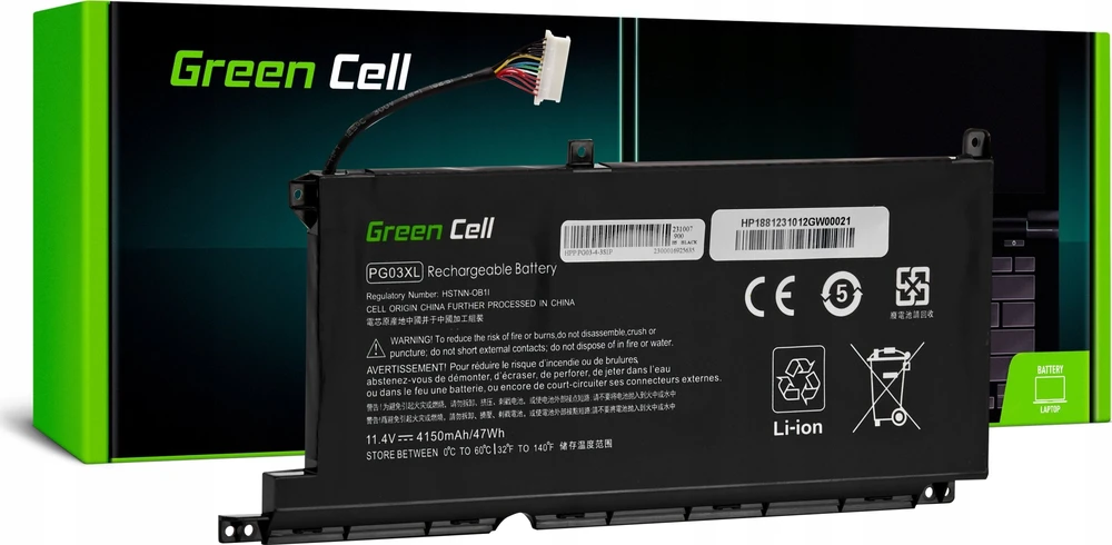 Green Cell Žalias Cell HP188