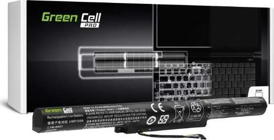 Žalias Cell PRO akumuliatorius L14L4A01, skirtas Lenovo Z51 Z51-70 IdeaPad 500-15ISK