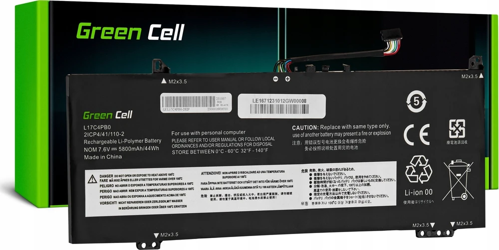 Lenovo Žalias Cell LE125V2