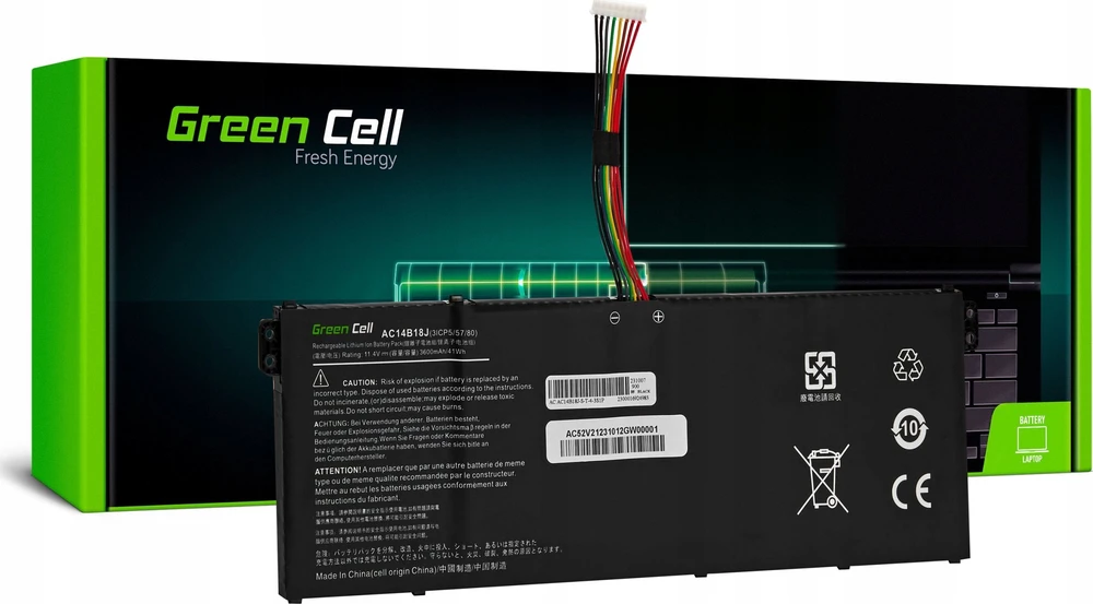Green Cell Žalias Cell AC52V2