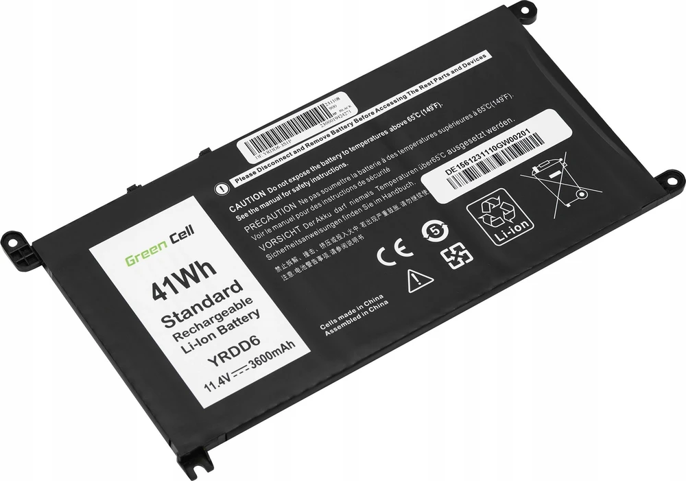Green Cell Žalias Cell Žalias Cell baterija YRDD6 1VX1H į Dell Vostro 5490 5590 5481 Inspiron 5481 5482