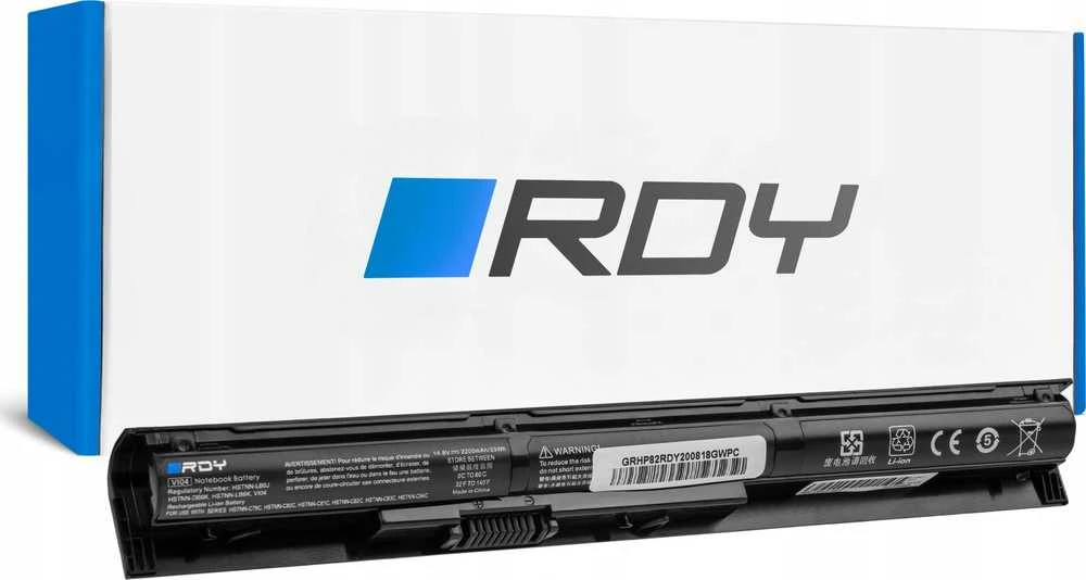 Žalias Cell RDY nešiojamojo kompiuterio baterija VI04 VI04XL 756743-001 756745-001, skirta HP ProBook 440 G2 445 G2 450 G2 455 G2 Envy 15 17 Pavilion 15 14.8V