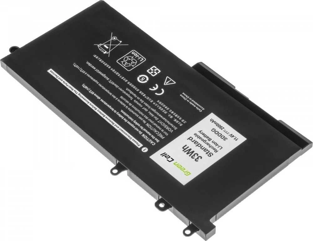 Green Cell Žalias Cell GREENCELL Baterija, skirta Dell 3DDDG-3S1P 2900mAh 11.4V
