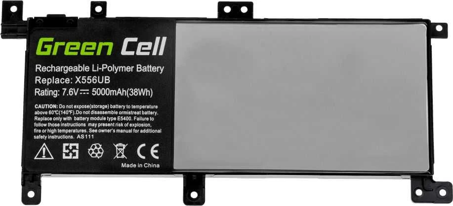 Žalias Cell GREENCELL AS111 Bateria Žalias Cell C21N1509 do Asus X556U X556UA X556UB X556UF X556UJ X556UQ