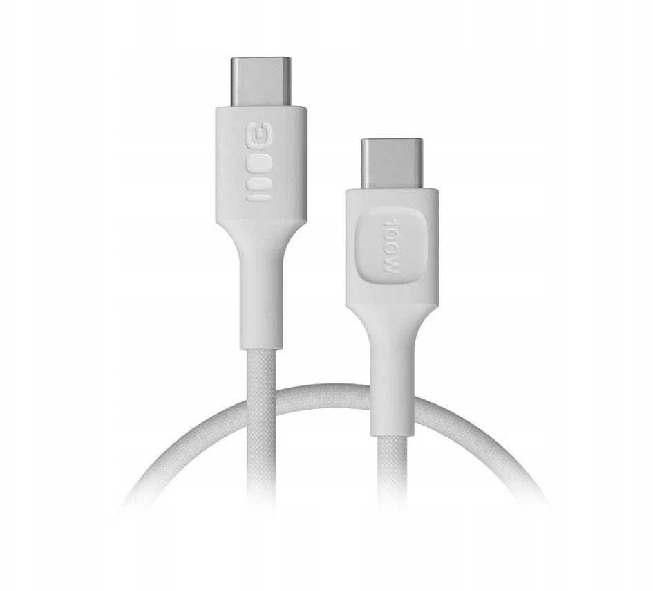 Green Cell Žalias Cell USB-C laidas 0.3 m 100 W Greencell PowerStream greito įkrovimo PD Snow Baltas