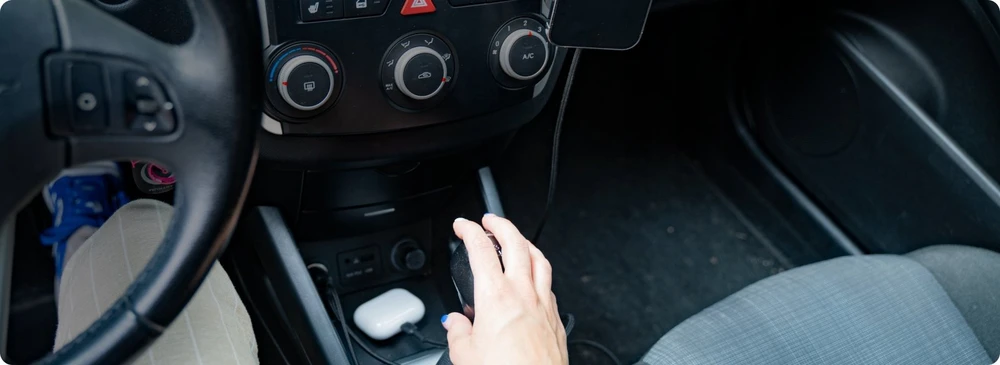Green Cell Žalias Cell Žalias Cell automobilinis įkroviklis 36W GC PowerRide Nano36 su 2x USB-A Ultra Charge greitas įkrovimas