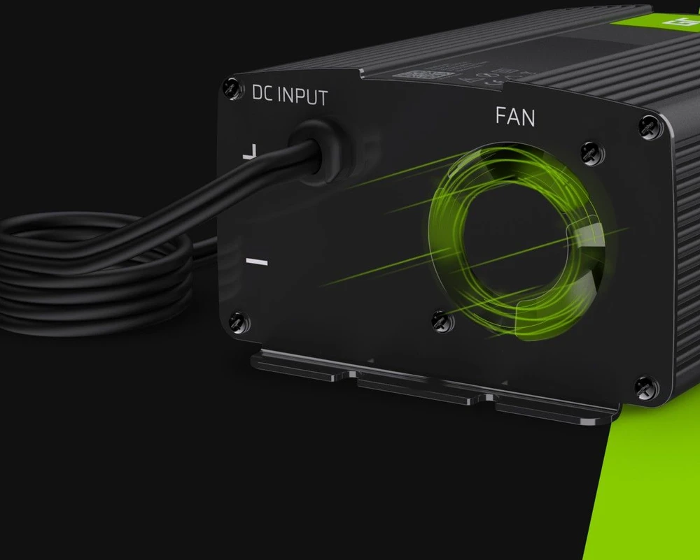 Green Cell Žalias Cell Žalias CELL automobilio maitinimo keitiklis 24V iki 230V 150W/300W Mod Sine