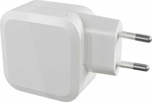 Green Cell Žalias Cell Žalias Cell įkroviklis 65W GaN GC PowerGan - 2x USB-C, 1x USB-A - baltas
