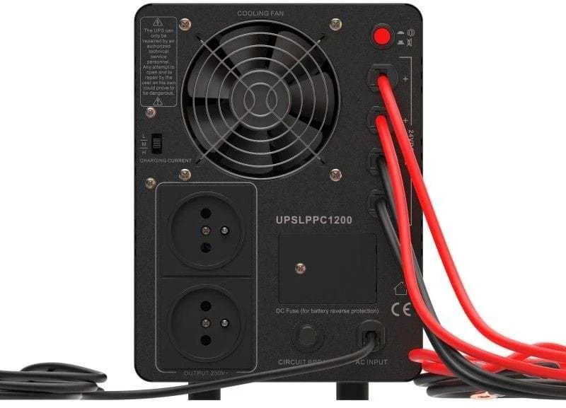 Green Cell Žalias Cell Žalias Cell nepertraukiamo maitinimo šaltinis (UPS) 2000 VA 1200 W su LCD ekranu