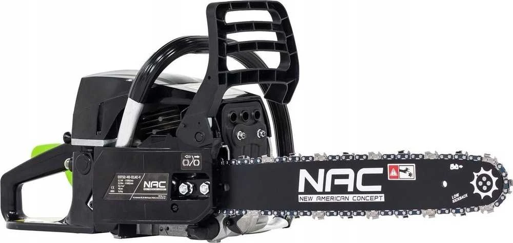 Grandininis pjūklas Nac CST45-40-01AC-V; 1,7 kW; 40 cm juosta; benzininis