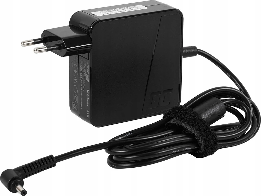 Green Cell Žalias Cell Maitinimo Adapteris - Žalias Cell AD41PV2 65 W Juodas