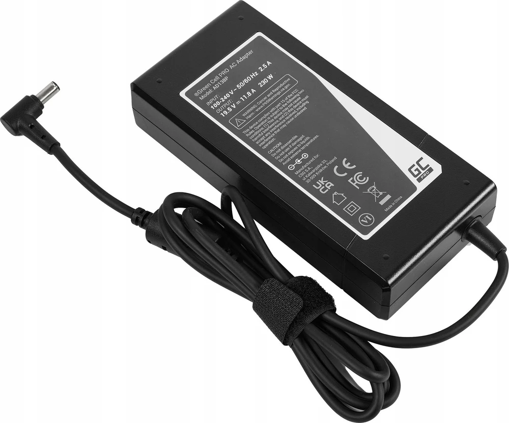Green Cell Žalias Cell įkroviklis / Ladegerät Žalias Cell PRO 19.5V 11.8A 230W, skirtas Asus ROG Strix G531GU