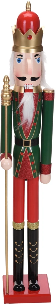 None Nežinomas Dekoracija NUTCRACKER DH8022240, 106cm, medis