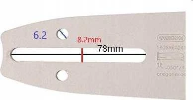 NAC Grandininio pjūklo pjovimo juosta Oregon 140SXEA041 14''; 35 cm; 3/8''; 52; 1,3 mm
