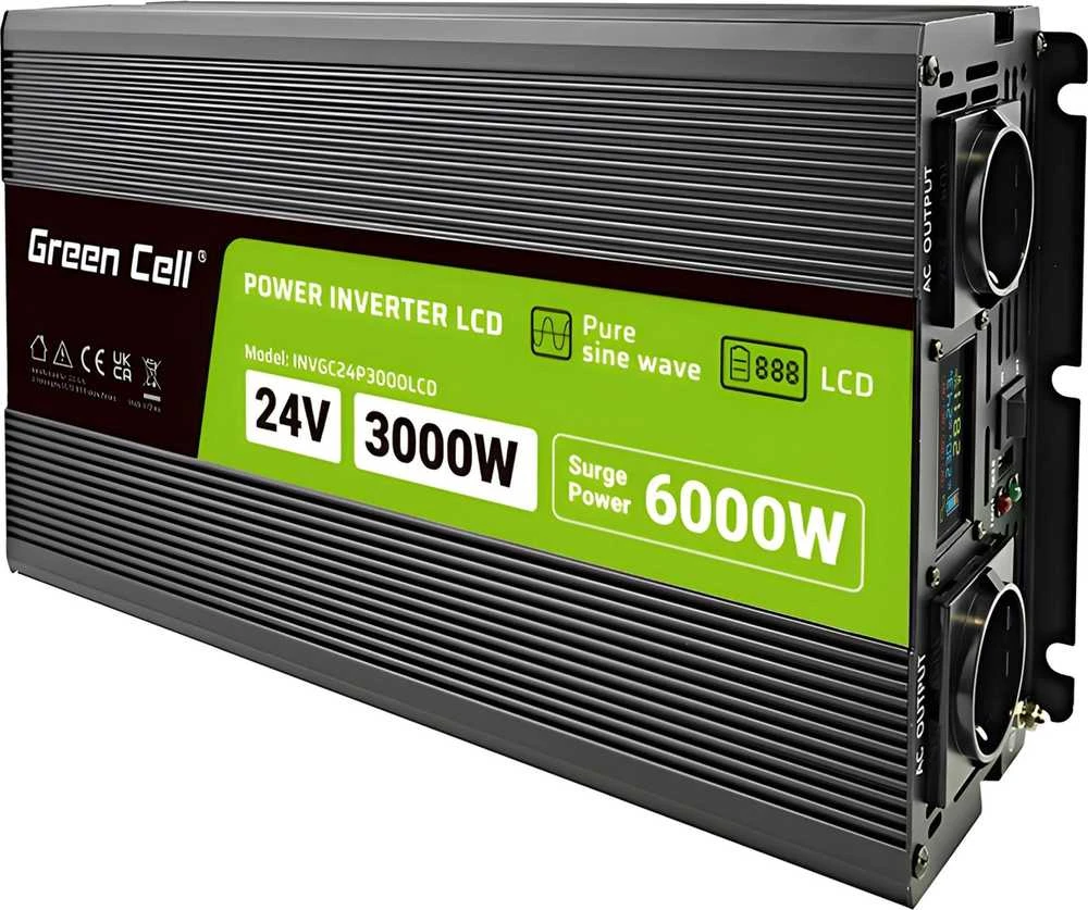 Žalias Cell KEITIKLIO MODULIS INV/24P3000/LCD-GC Žalias Cell