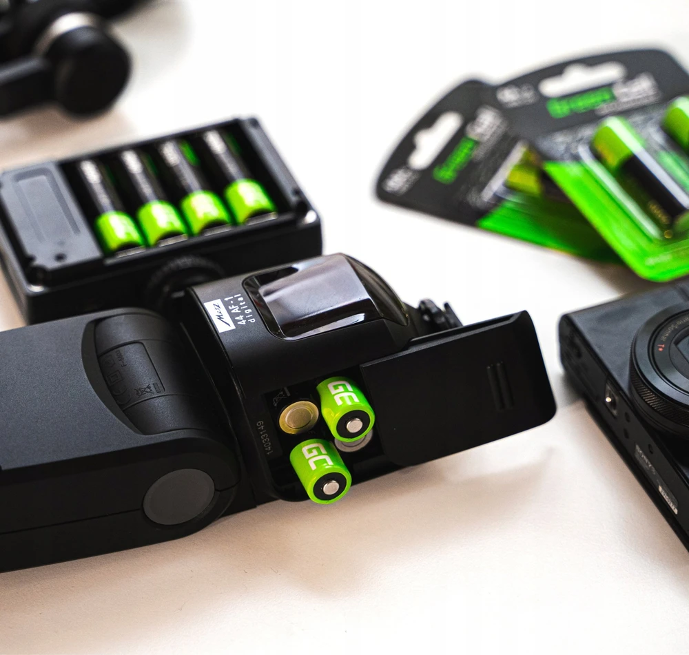 Green Cell Žalias Cell 8x Įkraunami AAA R3 950mAh Ni-MH baterijų elementai